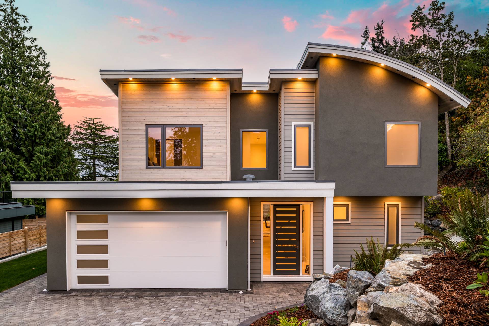Third Custom Home at Moss Rock by Thistle Construction Victoria BC